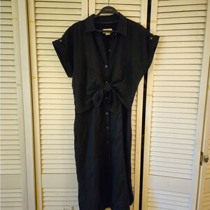 Maeve by Anthropologie Black Dress.